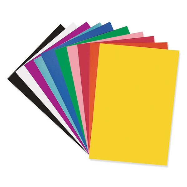 Poster Board Class Pack, 10 Assorted Colors, 22 X 28, PK50